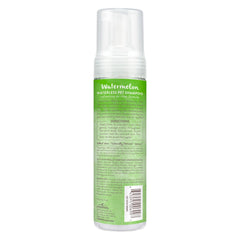 TropiClean Watermelon Waterless Shampoo, etiqueta melón, fragancia fresca para mascotas.