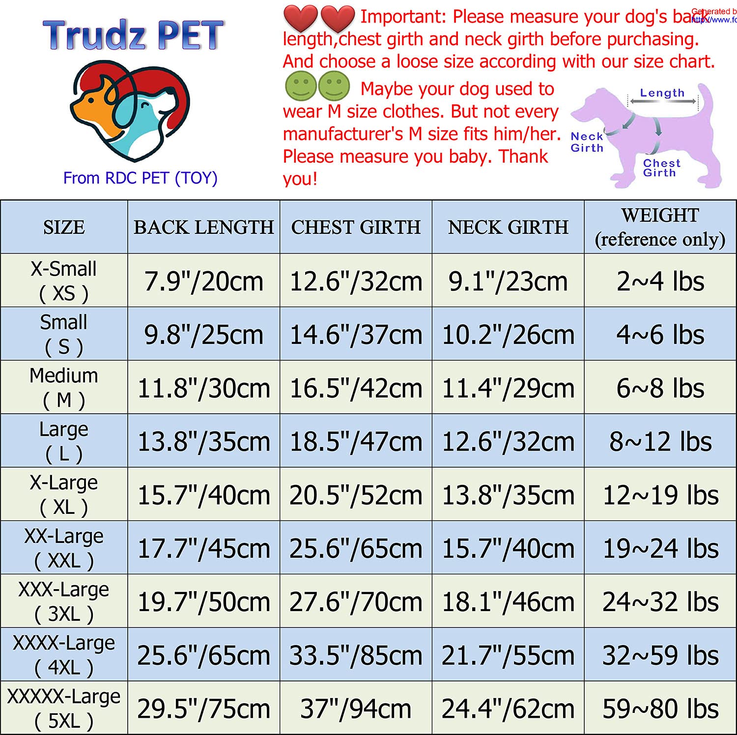Trudz PET material exterior de algodón poliéster, duradero para uso diario.