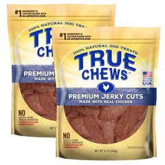 True Chews filetes de pollo real 2 paquetes: snack proteico para perros activos