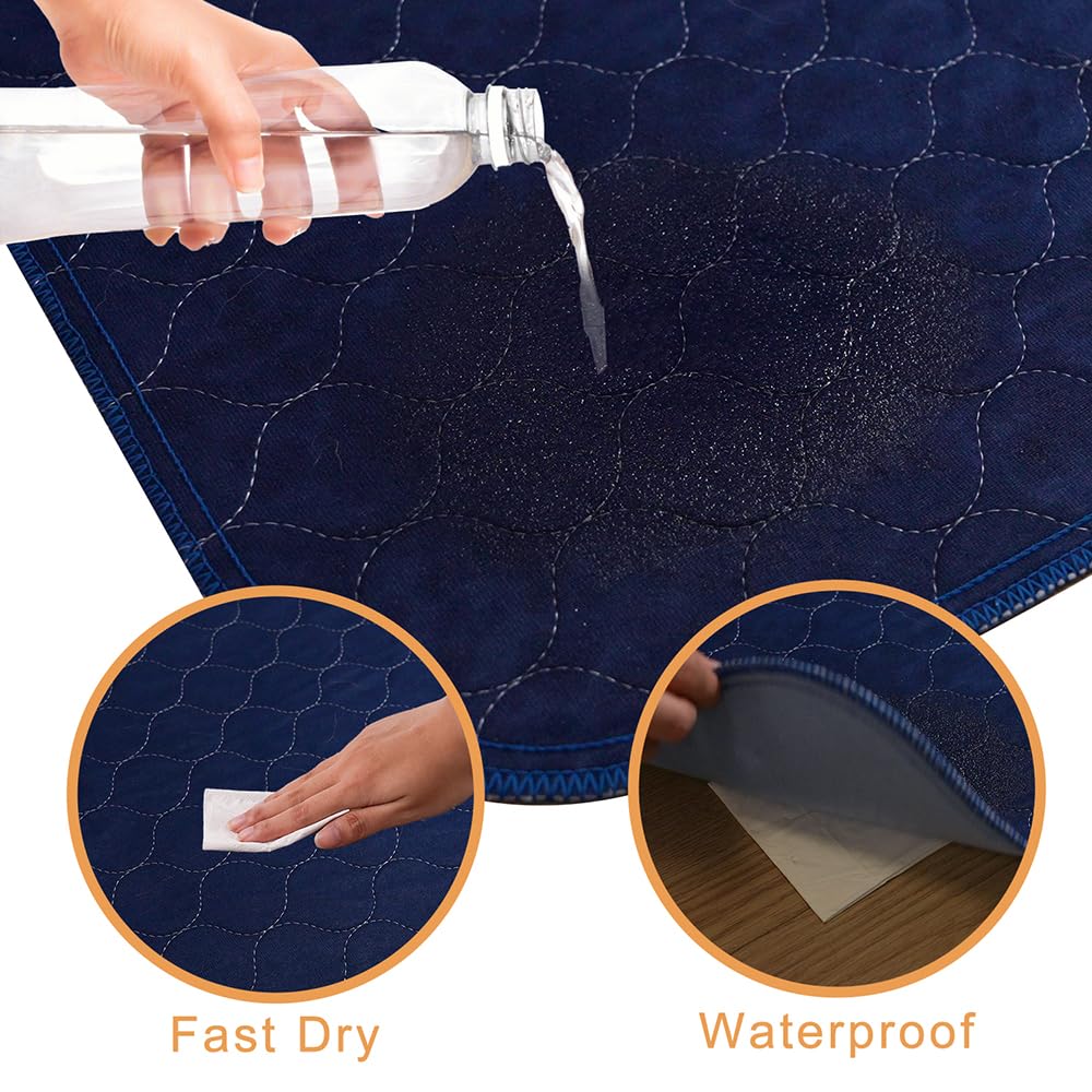Almohadillas lavables Trusupetta 53x65, absorción rápida para entrenamiento de orina.