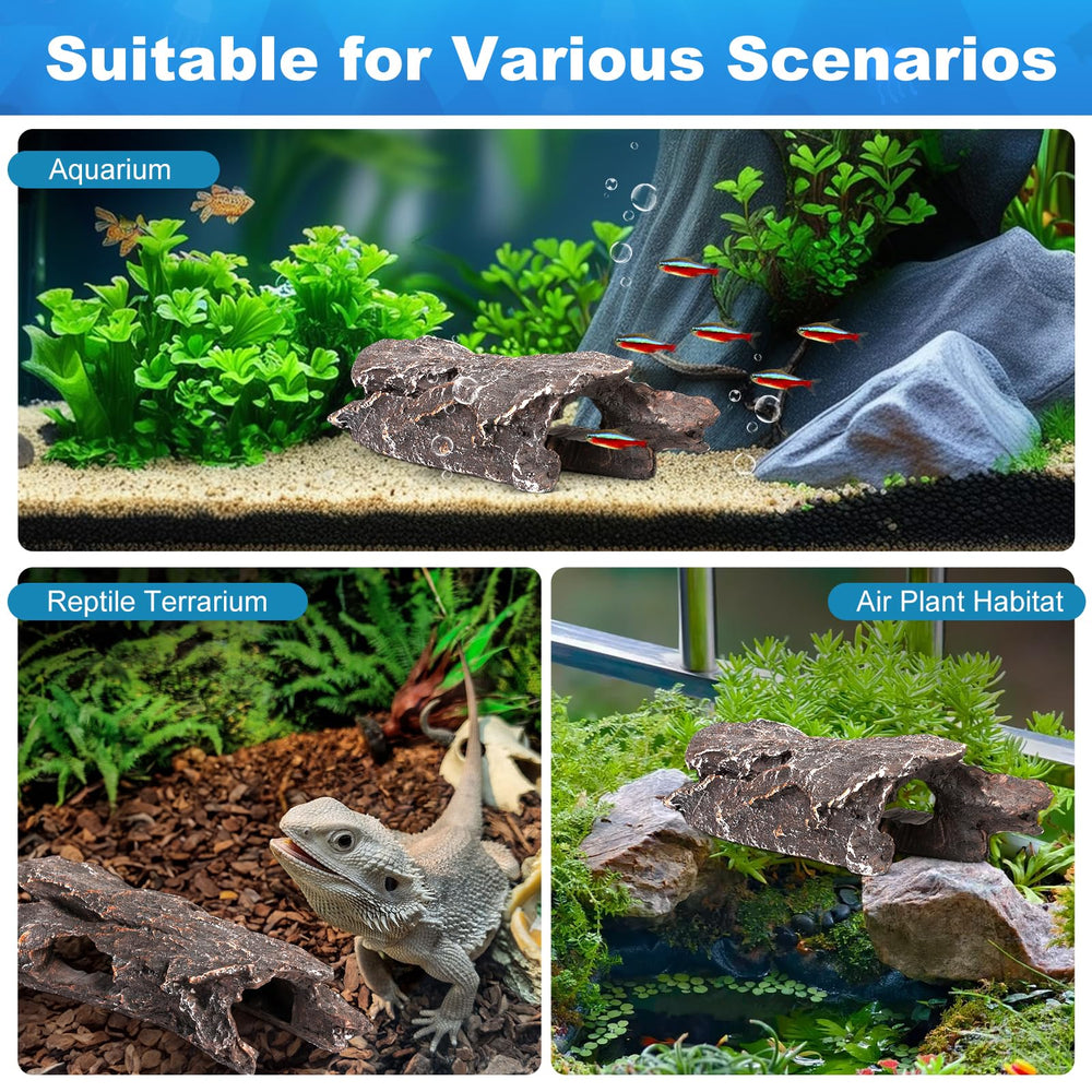 TRUVIC hábitat multi-animal: refugio para bettas, guppies y geckos