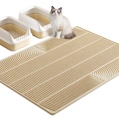 Alfombra TRZZ XL para arena de gato captura arena y derrames.