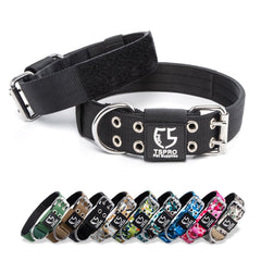 TSPRO collar táctico con ajuste cómodo para caminatas diarias de perros grandes.
