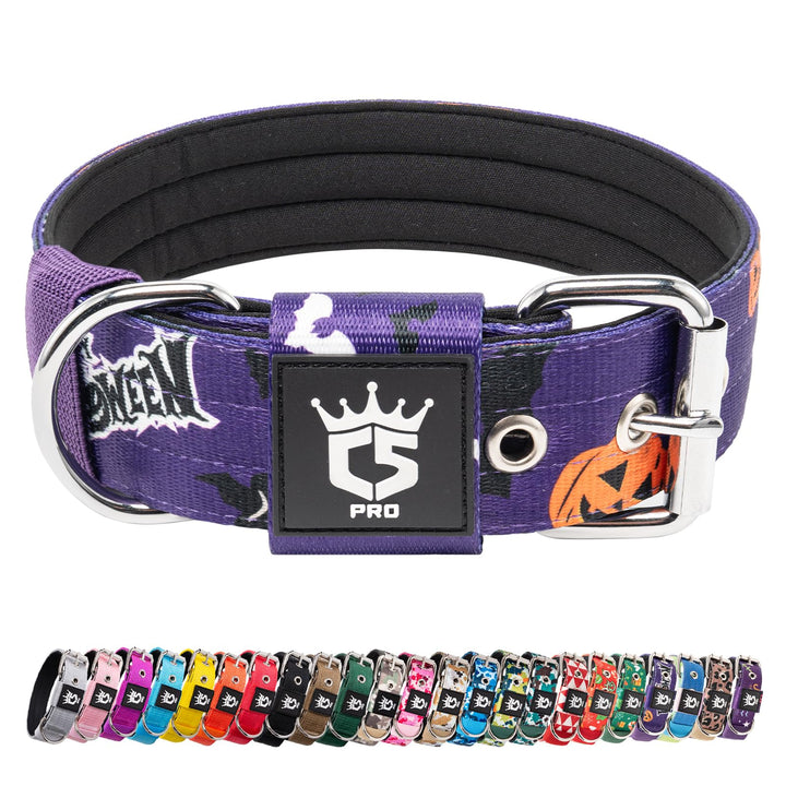 TSPRO Collar táctico para perros: vista general, diseño robusto para paseos diarios.
