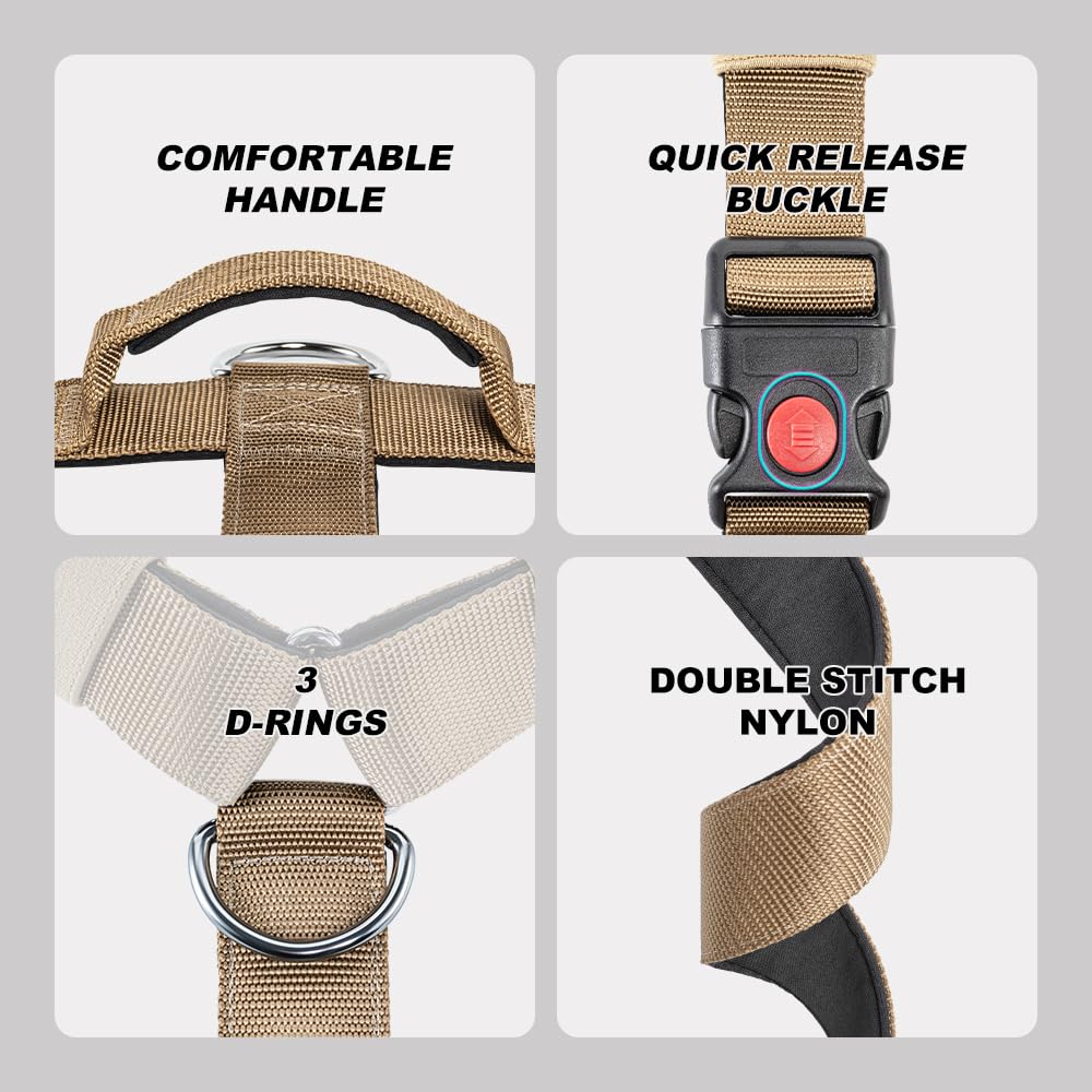 TSPRO Hebillas rápidas de doble seguro para ajuste fiable.