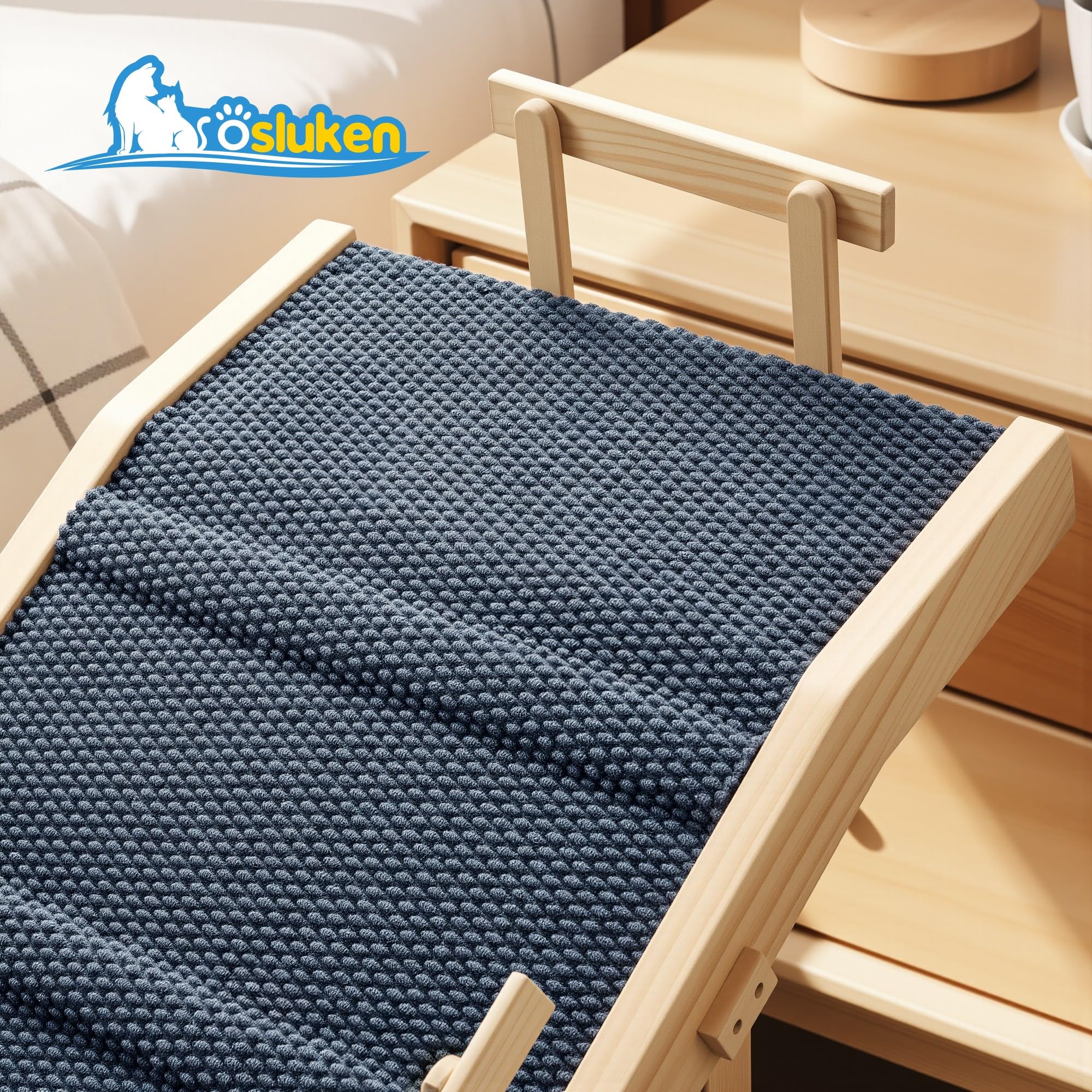Tsukiko rampa con alturas ajustables 24-30 pulgadas para camas