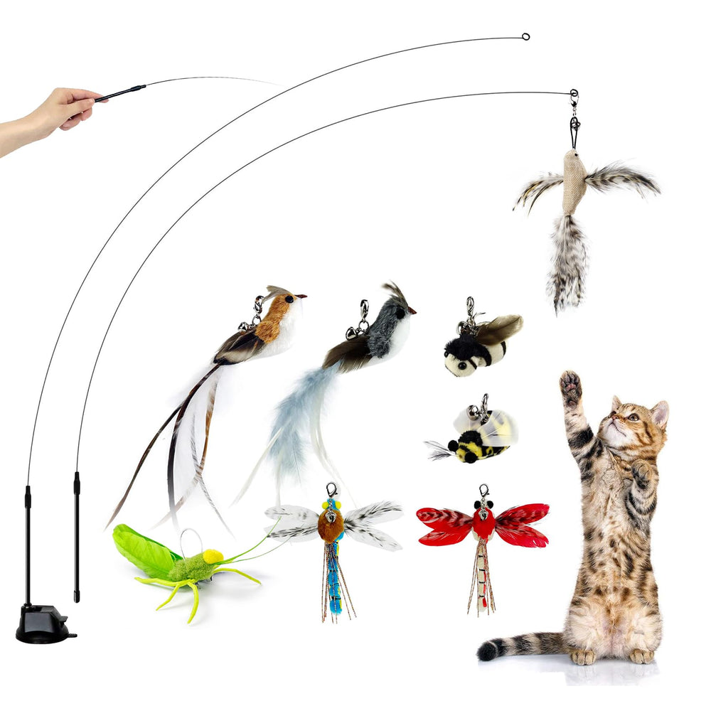 TTcat ventosa para gato facilita juego interactivo en ventanas y superficies lisas