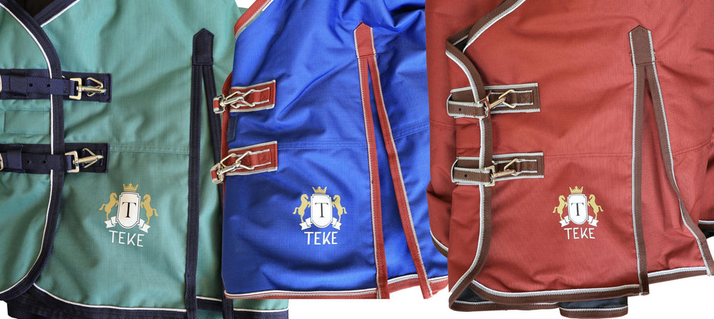Manta T TEKE Deluxe con correas elásticas para las piernas y mayor movilidad.