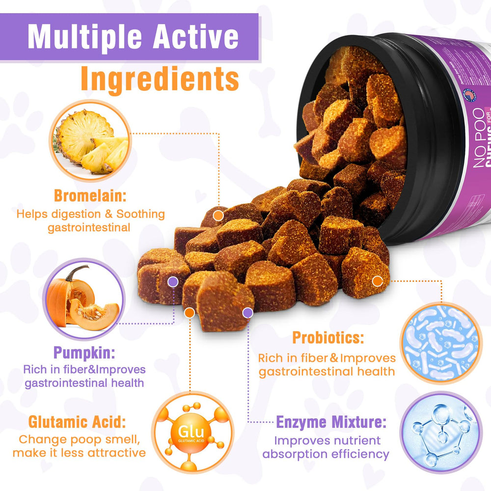 TTIXRL No Poo Chews sabor pollo: masticables sabrosos para facilitar la aceptación.