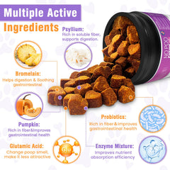 TTIXRL probióticos y enzimas ofrecen apoyo digestivo y mejor absorción de nutrientes.