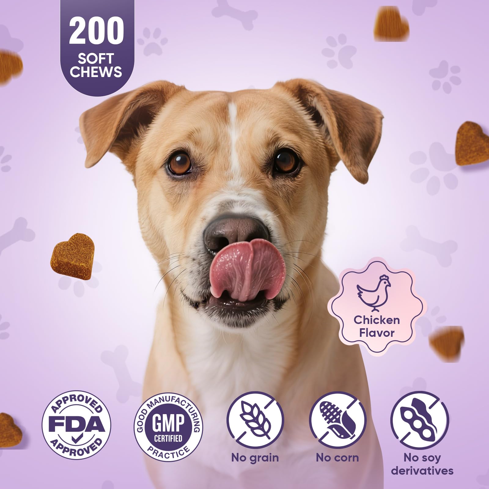 TTLXRL suplemento articular con condroitina y MSM para perros.