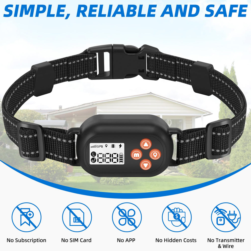 TTPet GPS: corrección con sonido y vibración en 5 niveles para control gradual.
