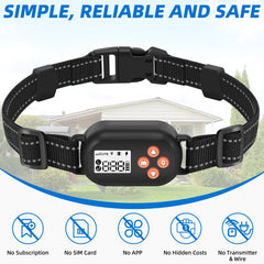 TTPet GPS: corrección con sonido y vibración en 5 niveles para control gradual.