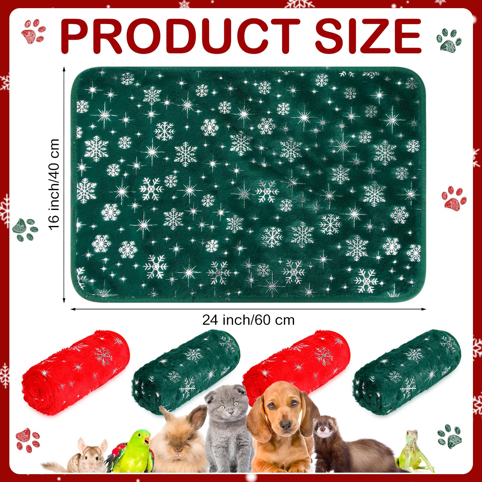 Manta absorbente e impermeable Tudomro para mascotas pequeñas, uso práctico.