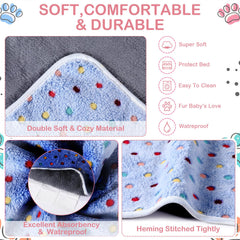 Manta suave Tudomro 60x120 cm, calidez para roedores