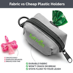 Tuff Mutt dispensador de bolsas para perro, se adjunta a la correa.