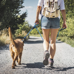 Tuff Mutt mango acolchado para paseos más cómodos.