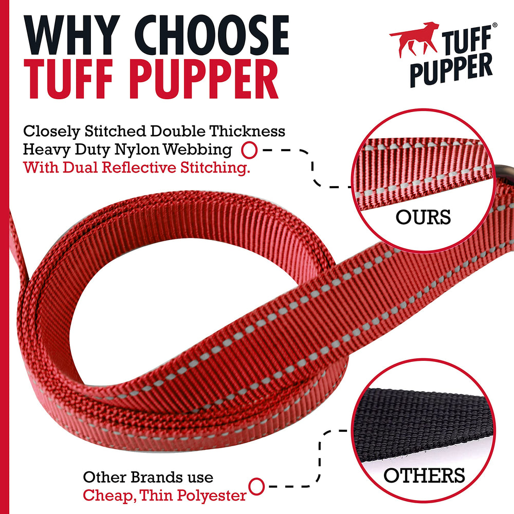 Tuff Pupper asa acolchado de neopreno para mayor comodidad.