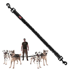 Extensor bungee para perro grande de Tuff Pupper, añade tercer perro con facilidad