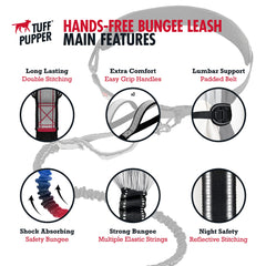 Manijas dobles ergonómicas para acercar a los perros en tráfico.