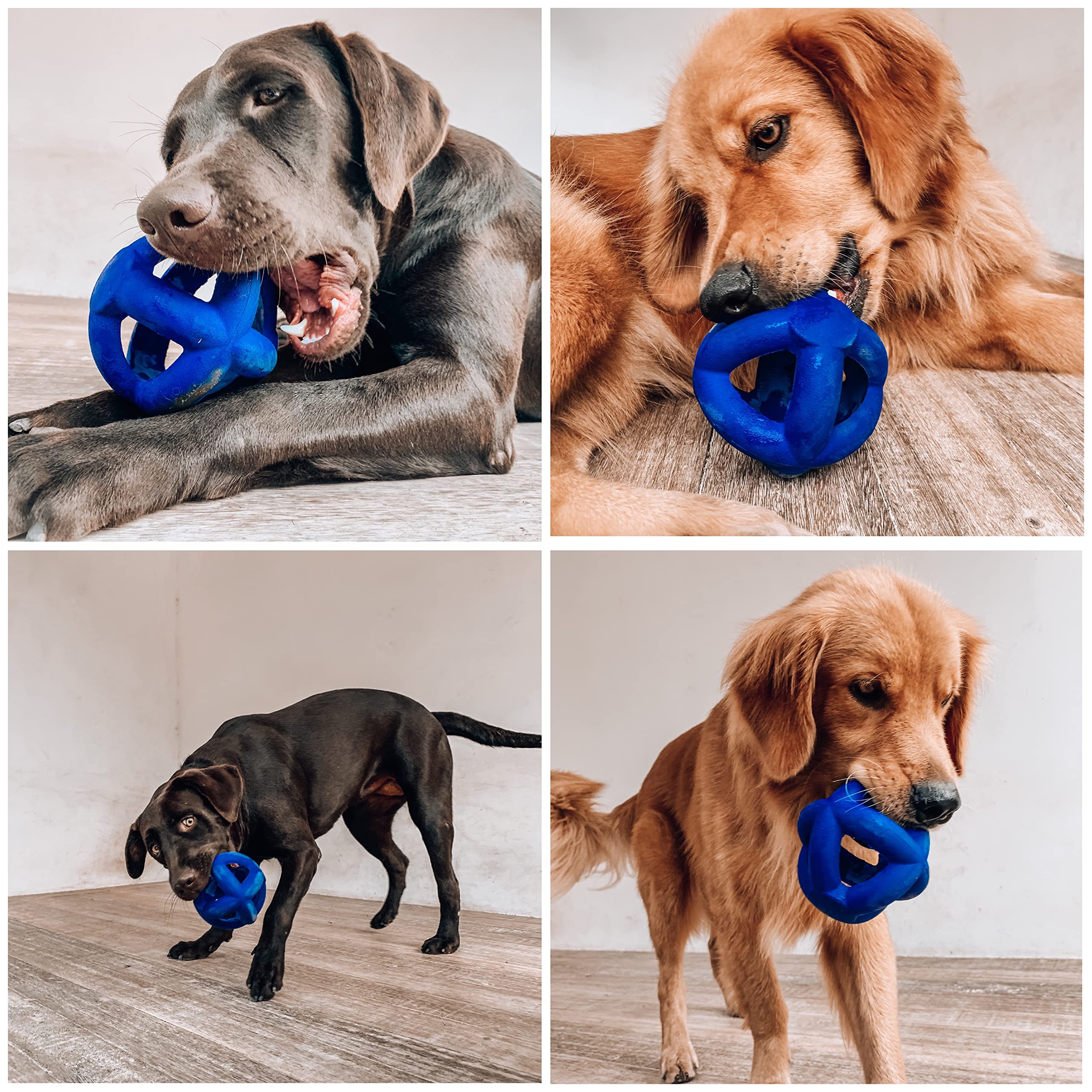 Tuff Pupper Material seguro y no tóxico para mordidas y juego.