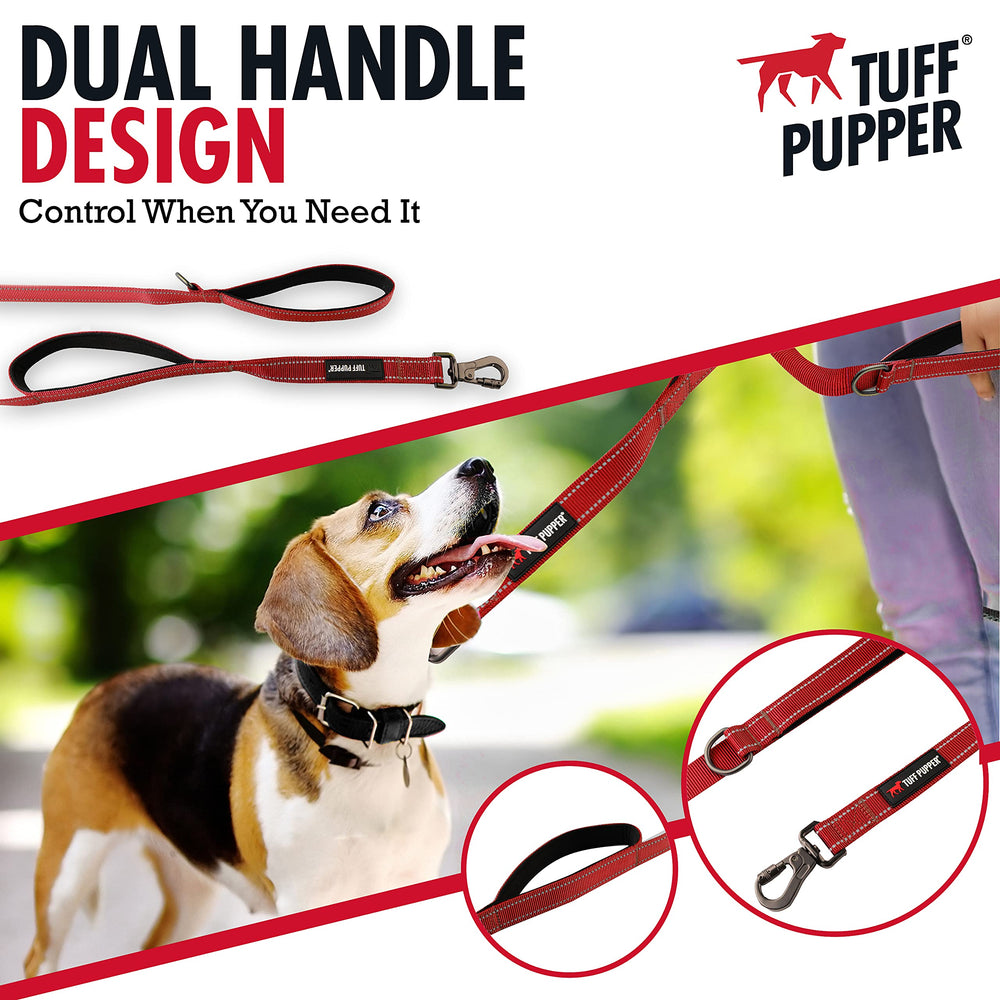 Tuff Pupper mosquetón giro para sujeción rápida y segura.
