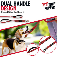 Tuff Pupper mosquetón giro para sujeción rápida y segura.
