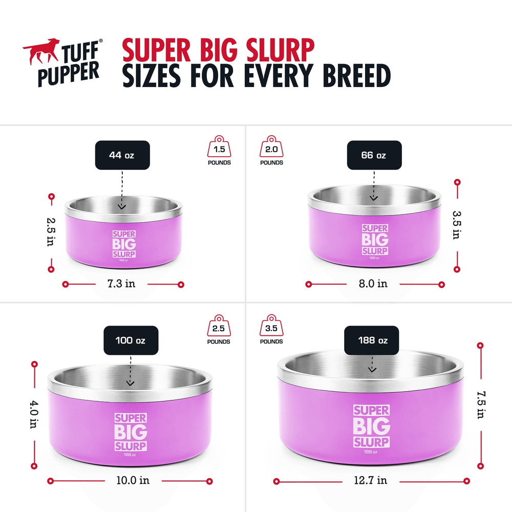 Tuff Pupper peso-base 2-5lb aporta seguridad durante la comida