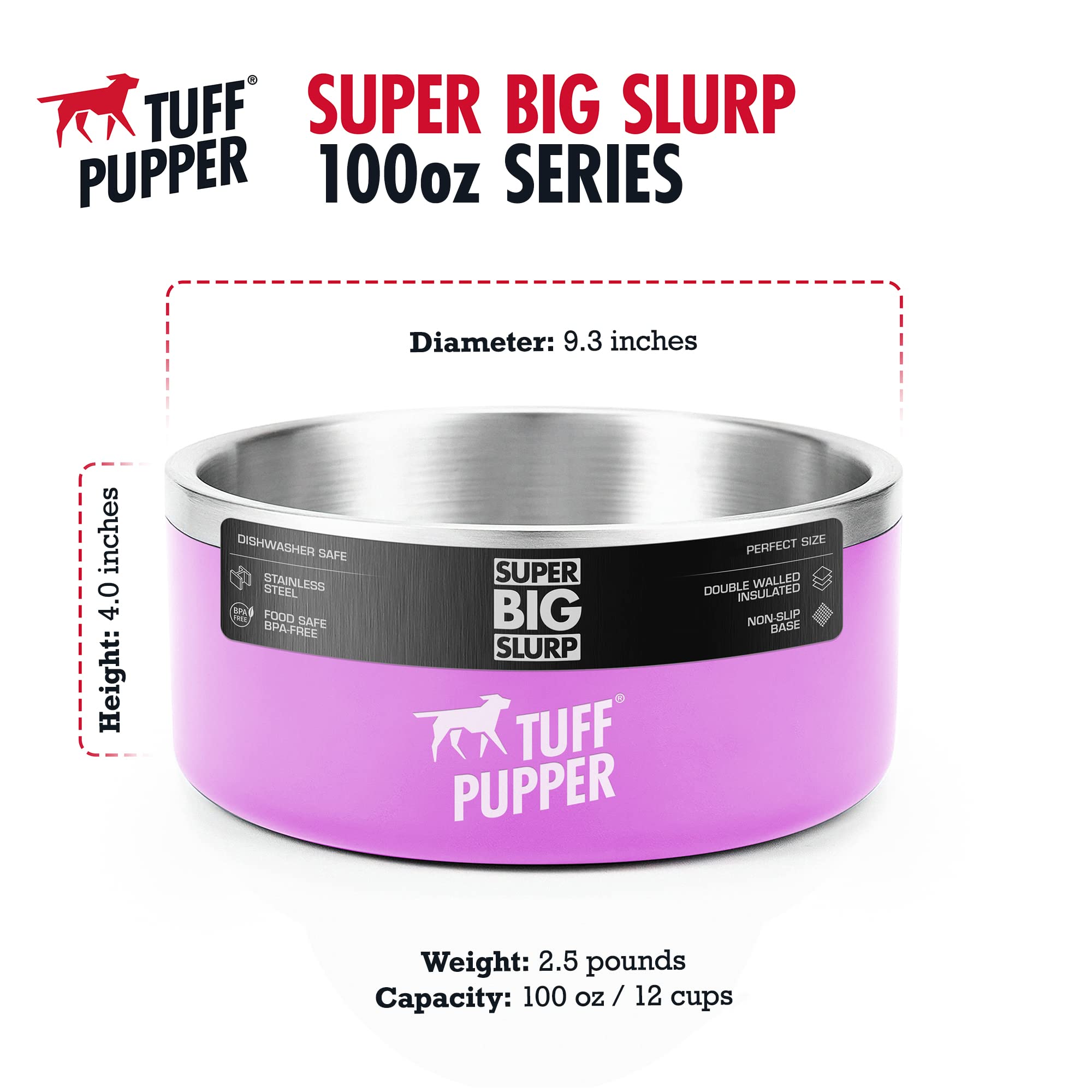Tuff Pupper apto para seguridad de alimentos y no tóxico