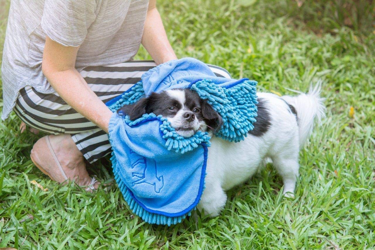 Tuff Pupper toalla duradera y lavable a máquina para uso diario.