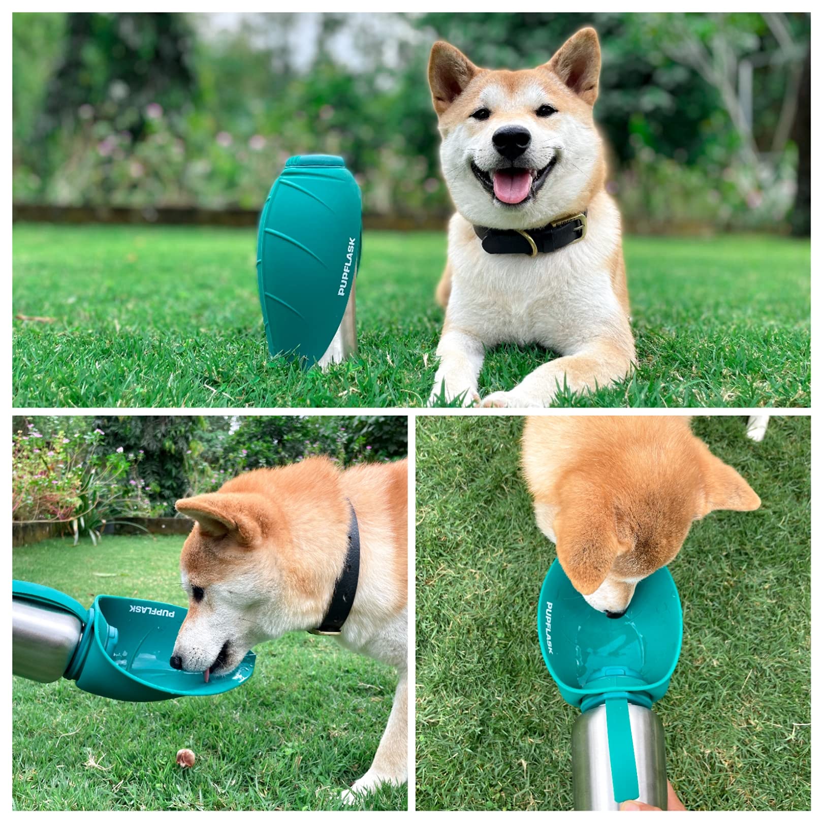 PupFlask de Tuff Pupper, sistema antiderrames para salidas seguras.