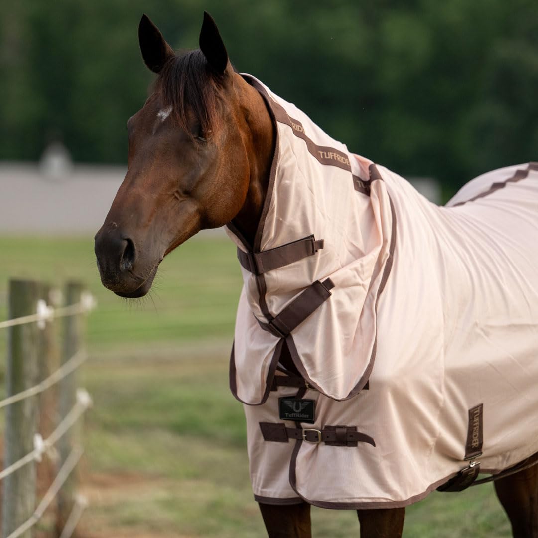 Tejido transpirable de TuffRider mantiene al caballo fresco