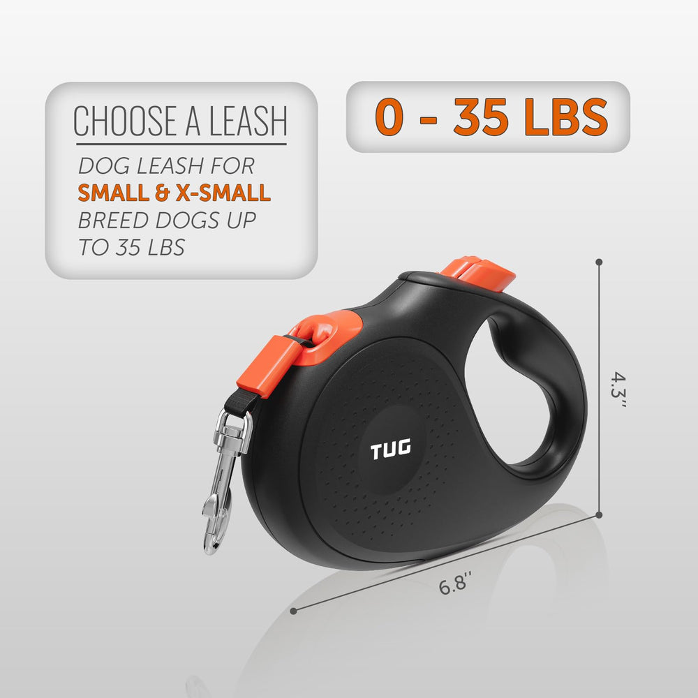 Empuñadura ergonómica de TUG para caminatas largas y cómodas.
