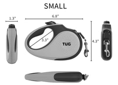 Quince bolsas incluidas para emergencias durante el paseo con Tug.