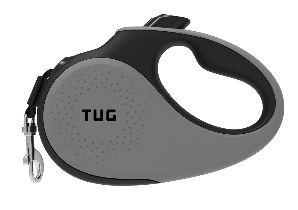TUG correa retractil 360° anti-enredos para paseos sin nudos