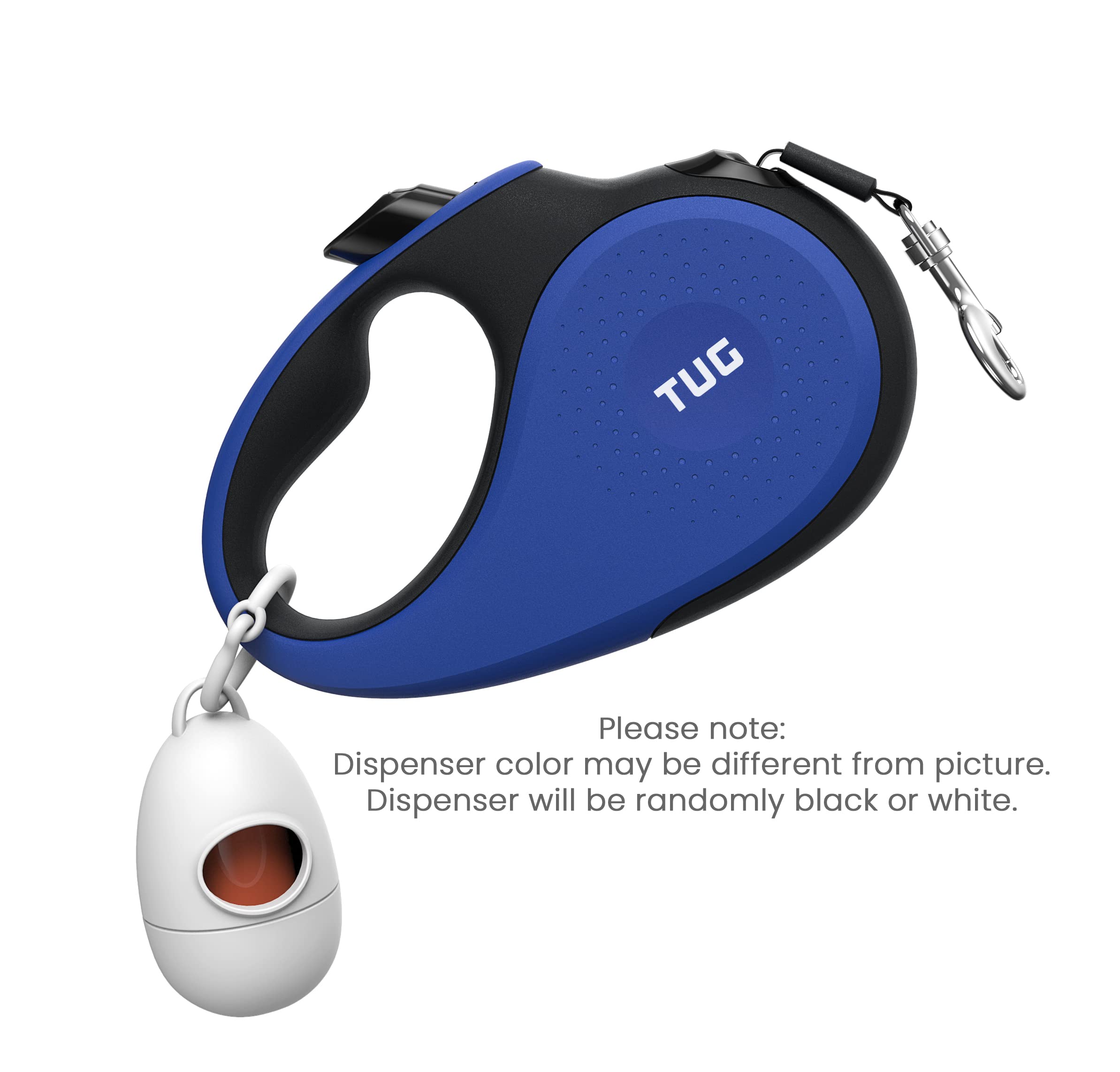 Tug dispensador de bolsas incorporado para salidas limpias