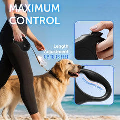 TUG Quest: freno de una mano para mayor seguridad.