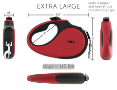 Mecanismo de freno de una mano en TUG XL para control rápido.