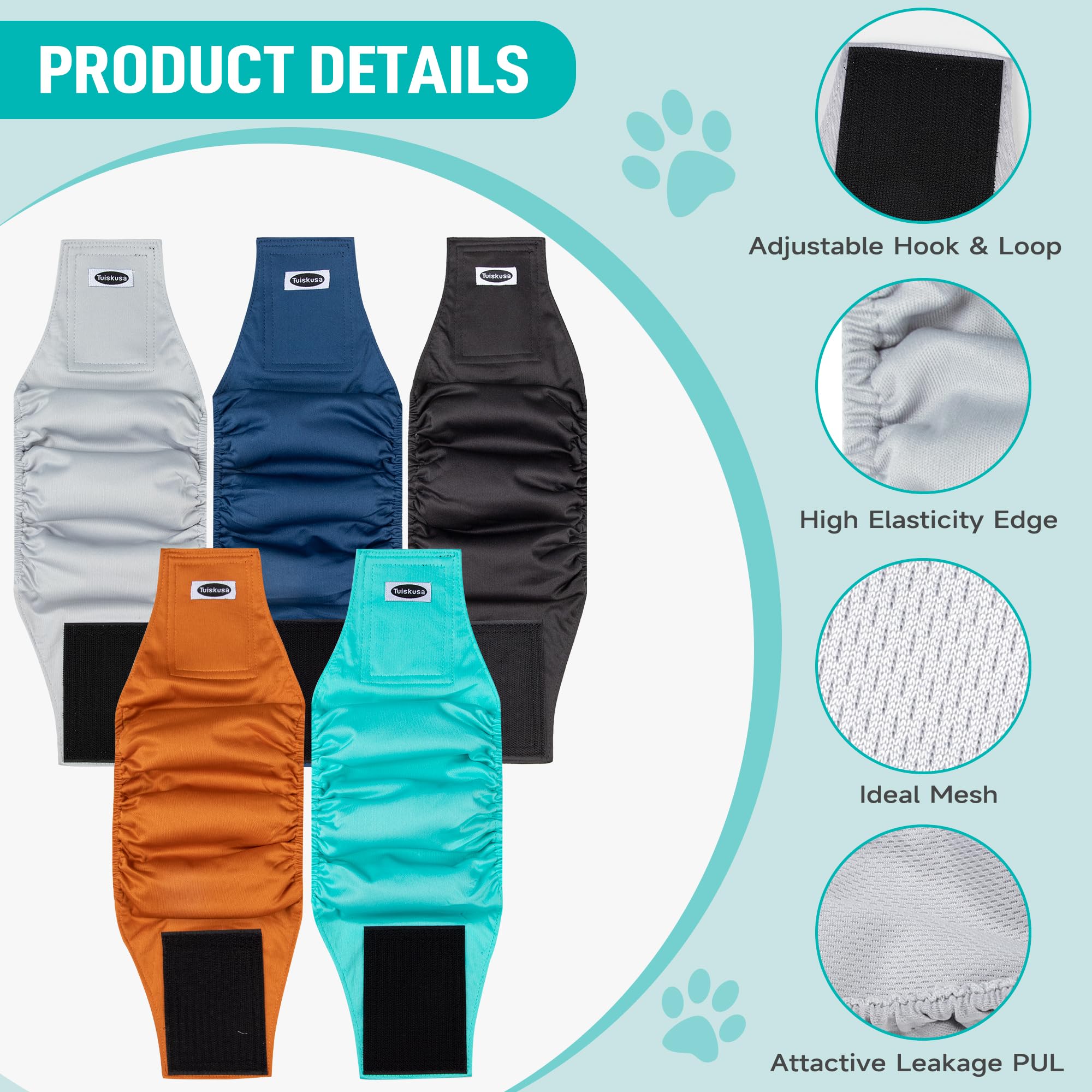 Variedad de tallas Tuiskusa para adaptar a perros de diferentes tamaños.