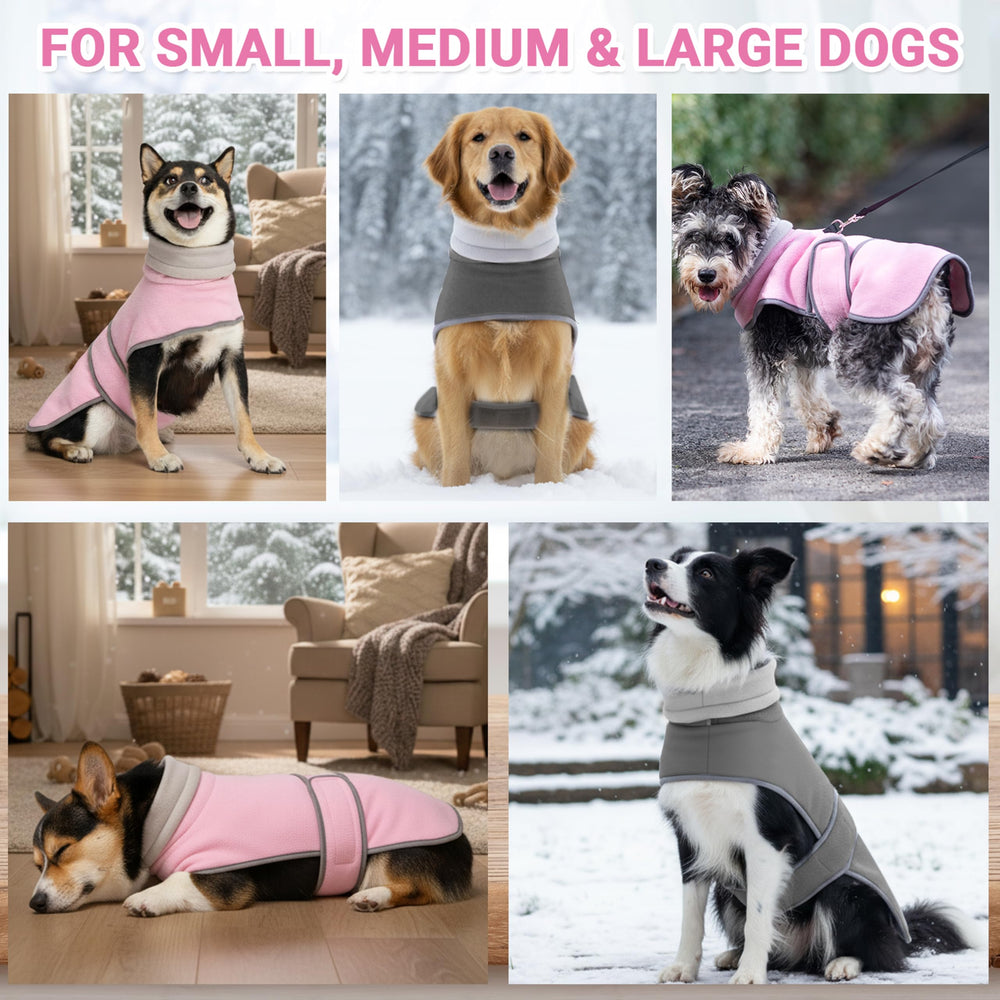 TUKOAW Dog Coat resistente a bolitas y lavado a máquina