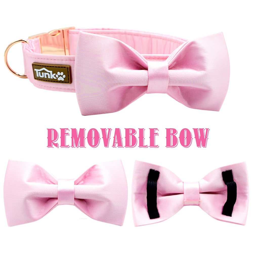 Hebilla en rosa dorado del collar Tunkoo, duradera y elegante para eventos.