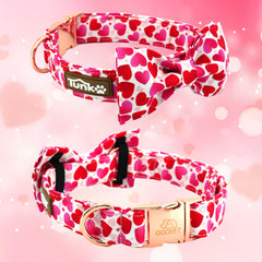 Collar Tunkoo con hebilla oro rosa, elegante y segura.