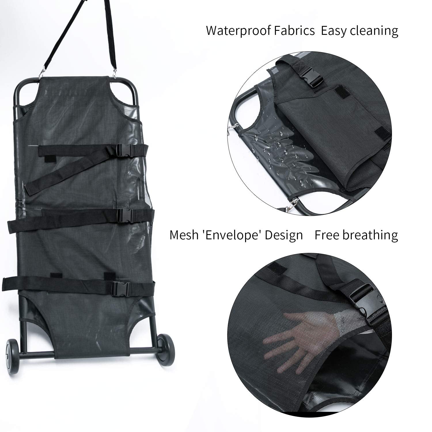 Correa transportadora ajustable de TUNTROL para adaptar el soporte.