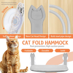 Diseño con orejas de gato para estabilidad y encanto visual.