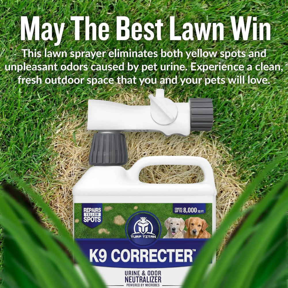 Turf Titan K9 Correcter perros-jugando en césped seguro.