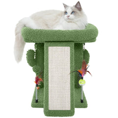 TWDEPART Arbol Gato Cactus Torre Frontal: juego y descanso seguro.