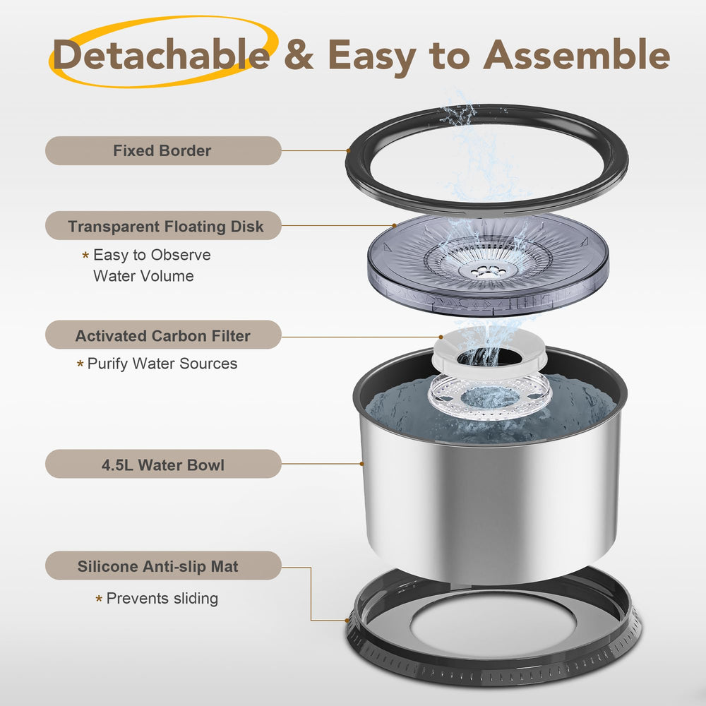 Dispositivo de limpieza Twinsing, disco removible y filtro para agua limpia