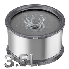Twinsing bebederos 3.5L para varias mascotas, gran capacidad