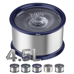 Twinsing cuenco 4.5 L para perros grandes, alta capacidad para evitar recargas.