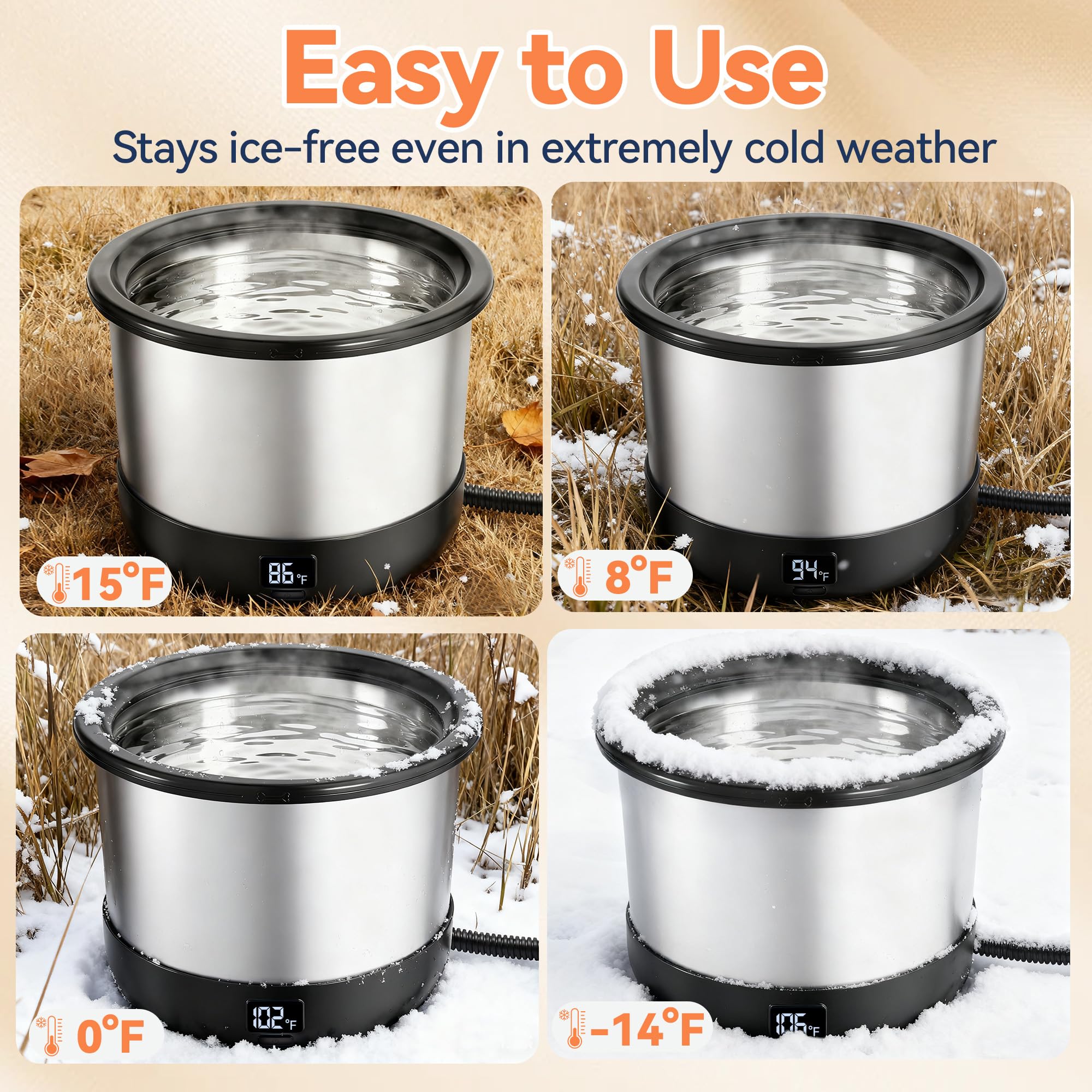 Twinsing capacidad-3-5l ideal para varias mascotas